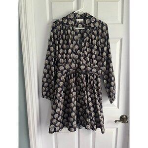 Anna Cate Patterned Shirt Dress